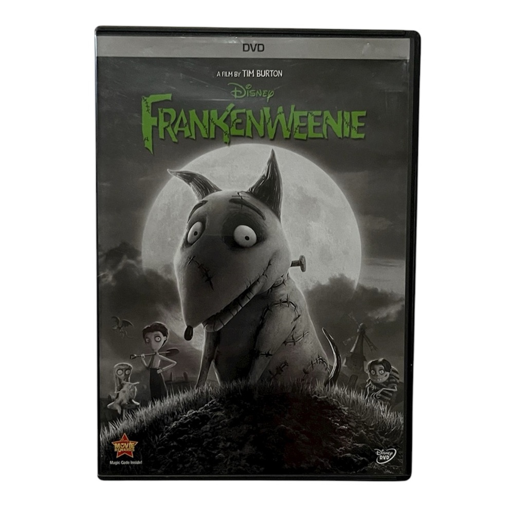 👻4/$20 Disney Frankenweenie DVD Tim Burton Horror Movie